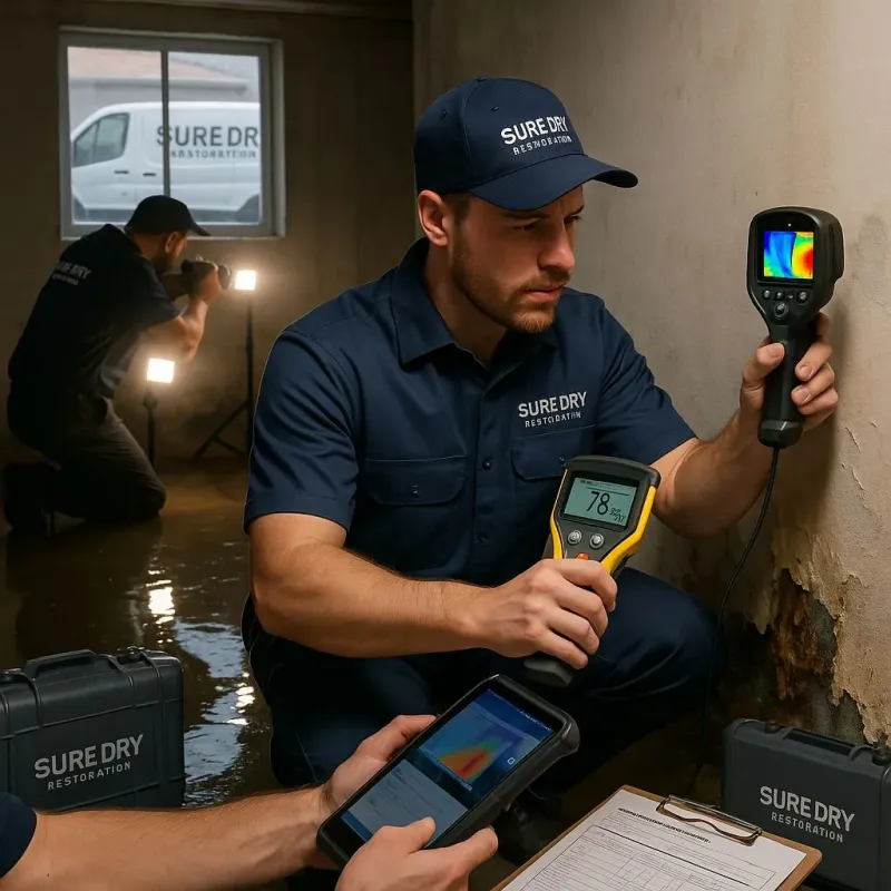 Initial Assessment and Documentation process in Bridge City, TX