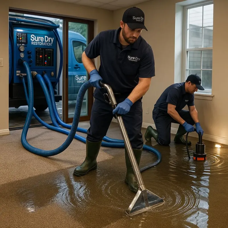Water Extraction and Removal process in Bridge City, TX